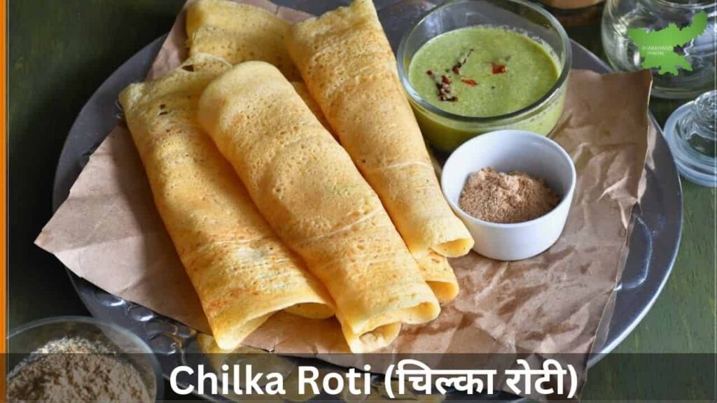 Chilka Roti State food of Jharkhand