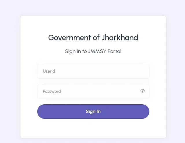 csc login mmmsy.jharkhand.gov.in login form